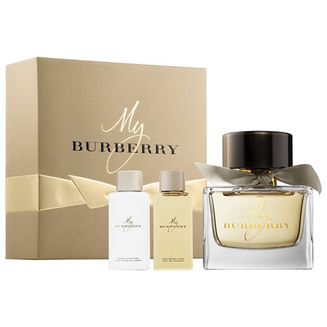 my burberry gift set price|Burberry perfume mini set.